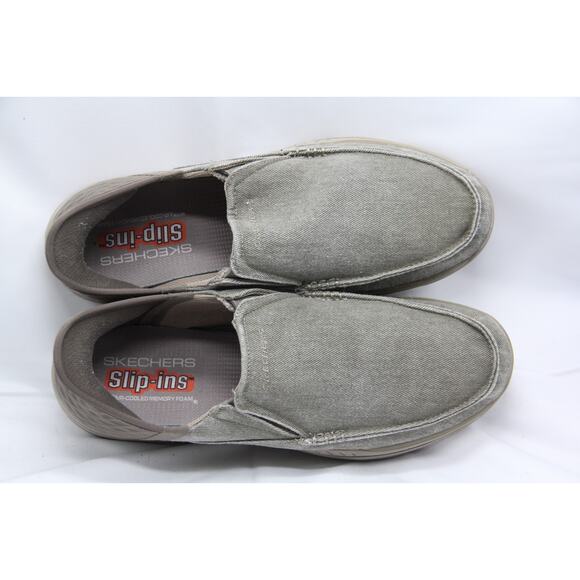 Skechers Expected Avillo Shoes Men's Size 12 Brown Relaxed Fit Slip-On - Picture 7 of 10